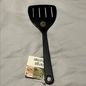 NWT Tailor Made Vintage Nylon Black 4 Slot Slotted Turner Spatula Flipper